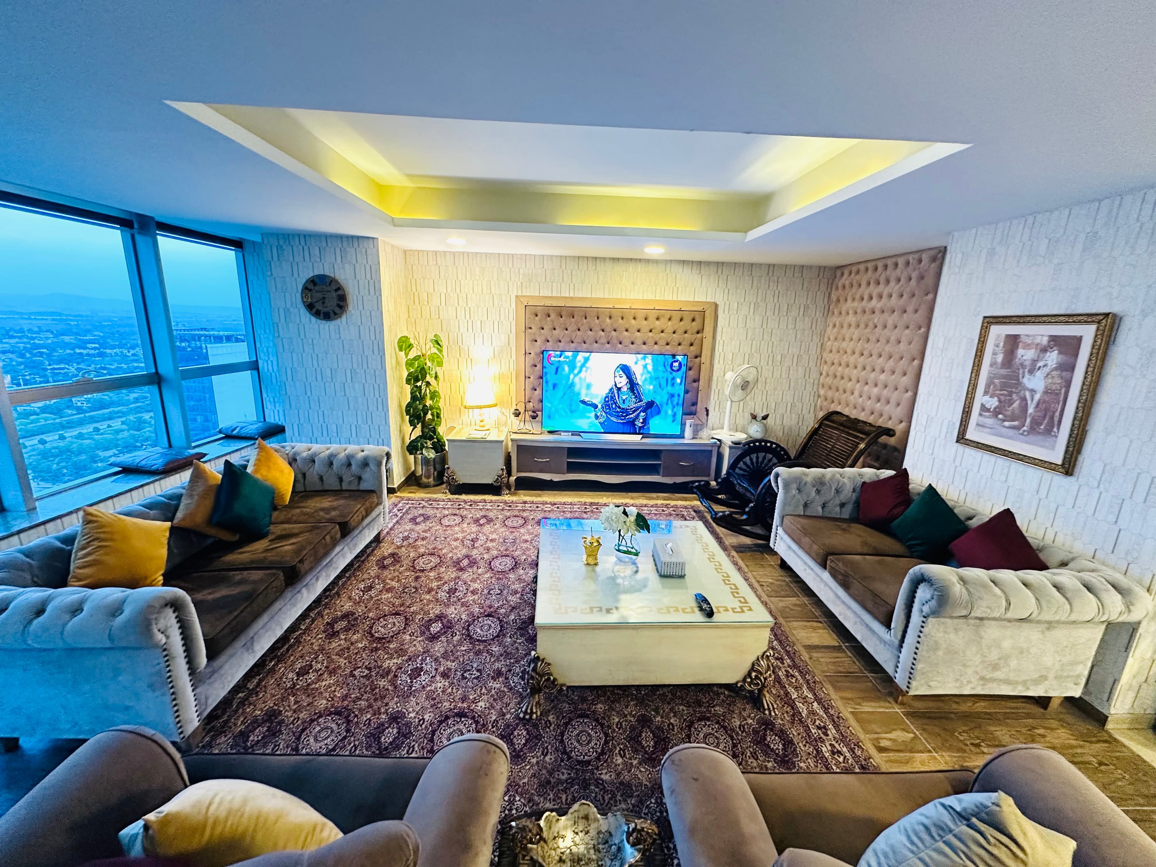 Luxury 2BR Duplex with City & Margalla View